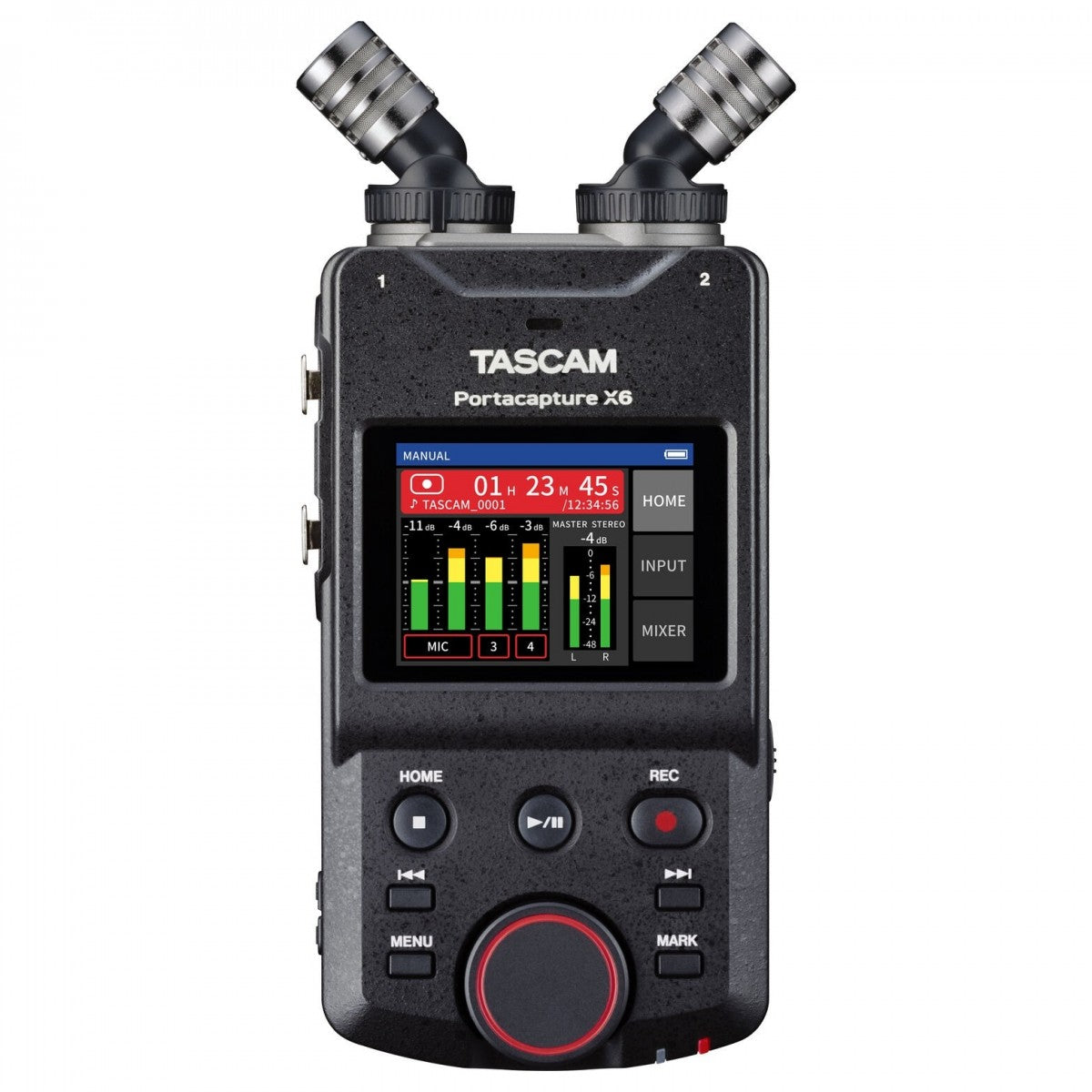 Thiết Bị Ghi Âm Tascam Portacapture X6 32-bit 6-Channel Multitrack Field Recorder - Việt Music