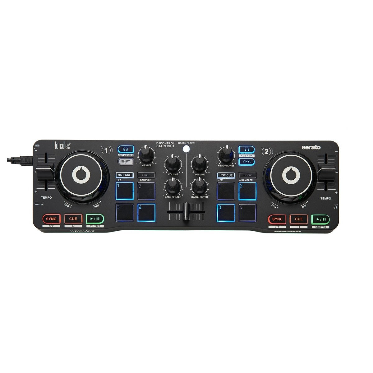 DJ Controller Hercules DJ DJControl Starlight Portable - Việt Music