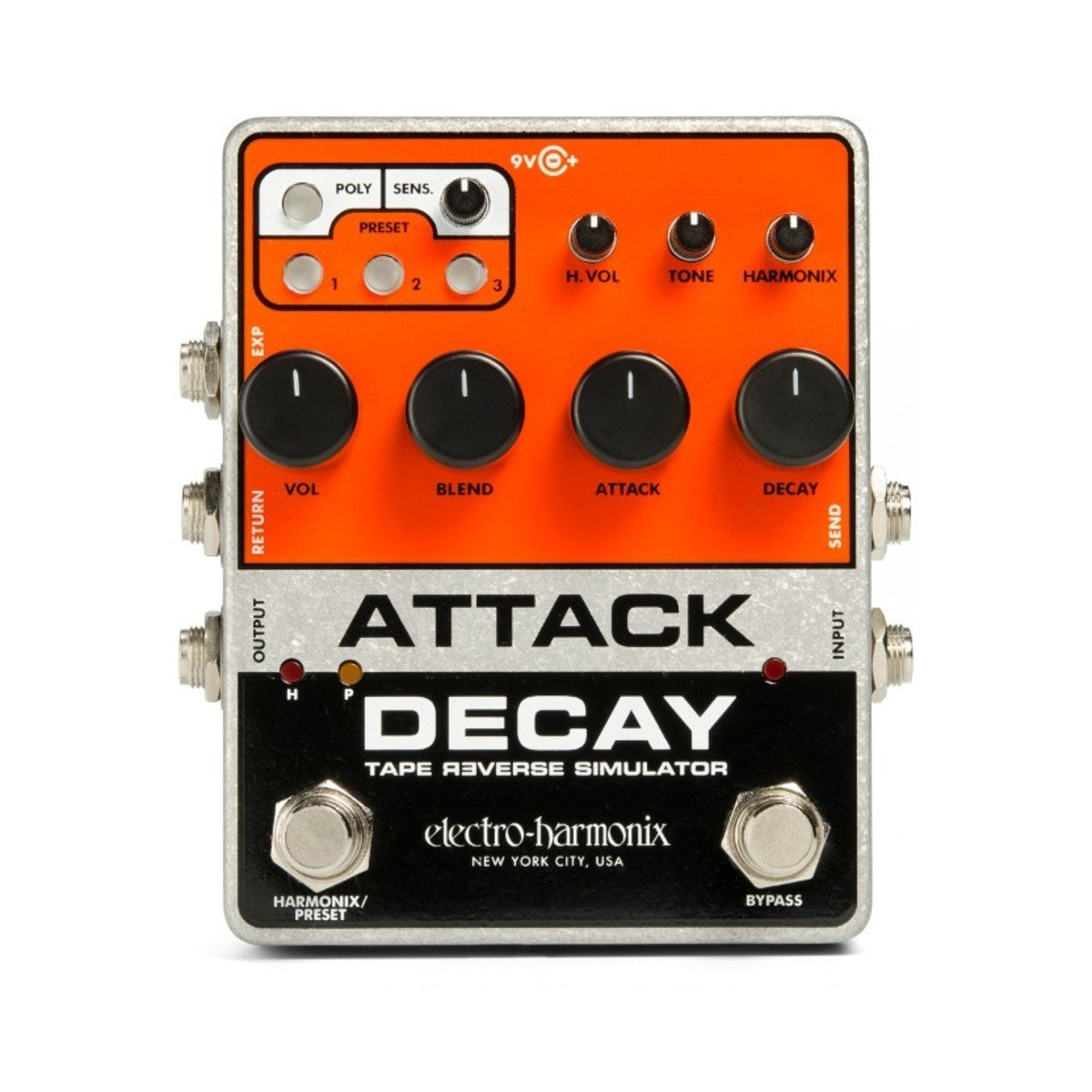 Pedal Guitar Electro-Harmonix Attack Decay - Tape Reverse Simulator - Việt Music