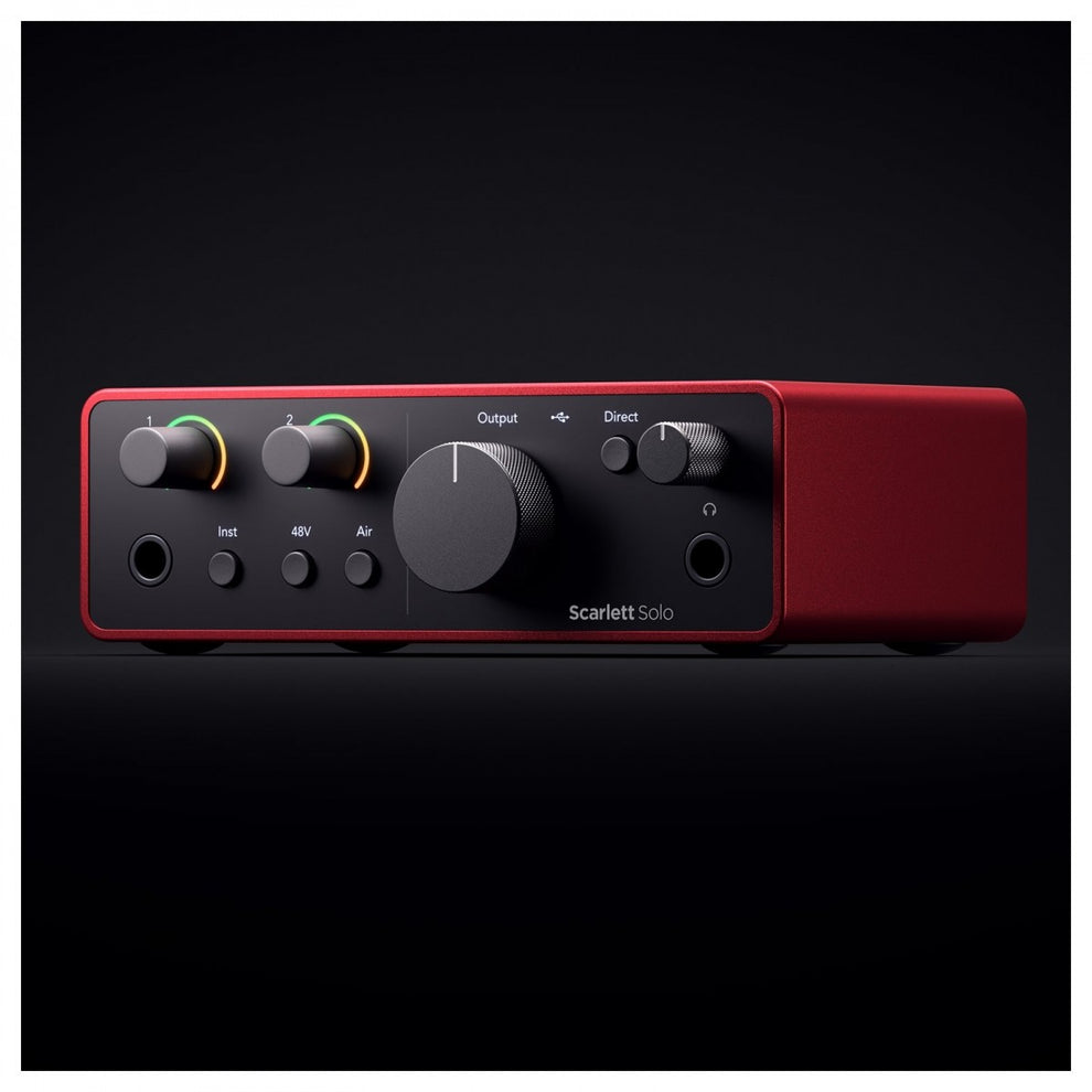 Audio Interface Focusrite Scarlett Solo Gen 4 – Việt Music