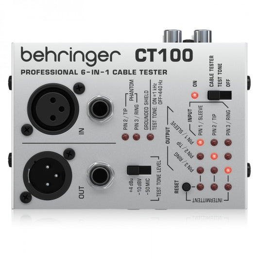 Máy Kiểm Tra Cáp Behringer CT100 Cable Tester - Việt Music