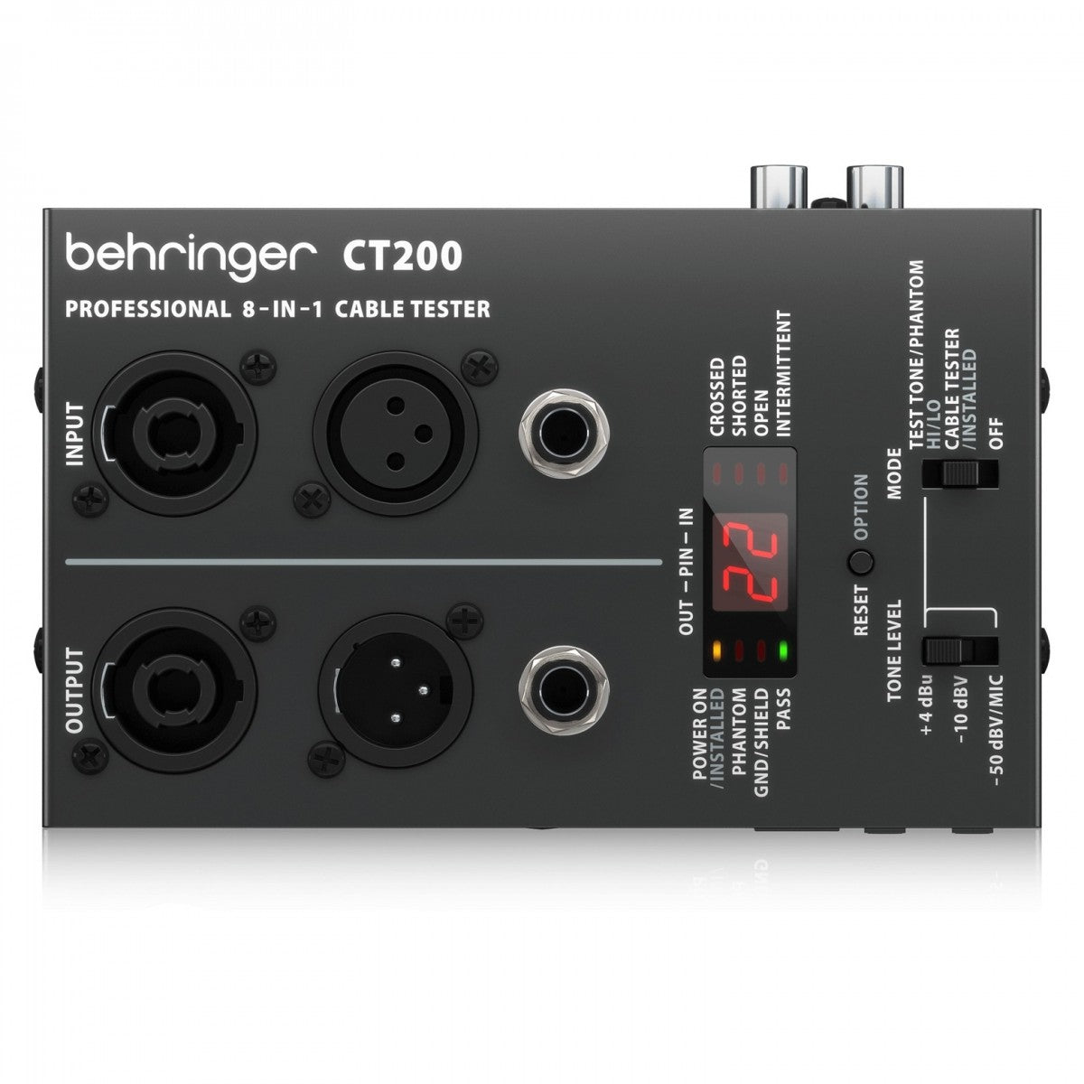 Máy Kiểm Tra Cáp Behringer CT200 Cable Tester - Việt Music