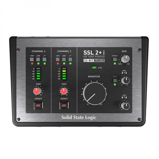 Audio Interface Solid State Logic SSL 2+ MKII 2 x 2 USB-C