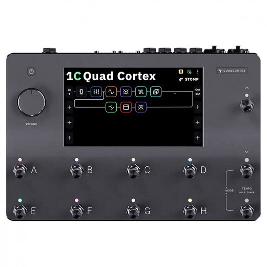 Pedal Guitar Neural DSP Quad Cortex Quad-Core Guitar Digital Effects Modeler/Profiling