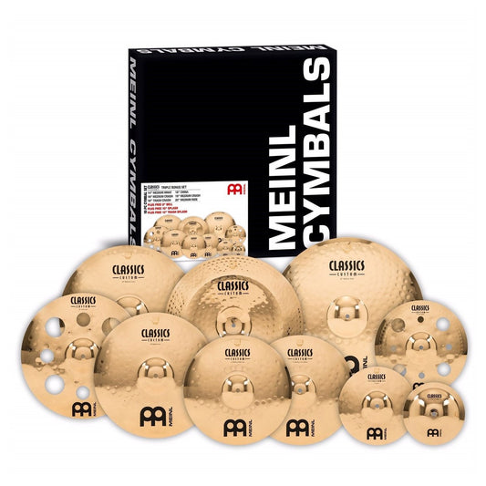 Bộ Cymbal Meinl Classics Custom Triple Bonus Set - CC4680-TRB - Việt Music