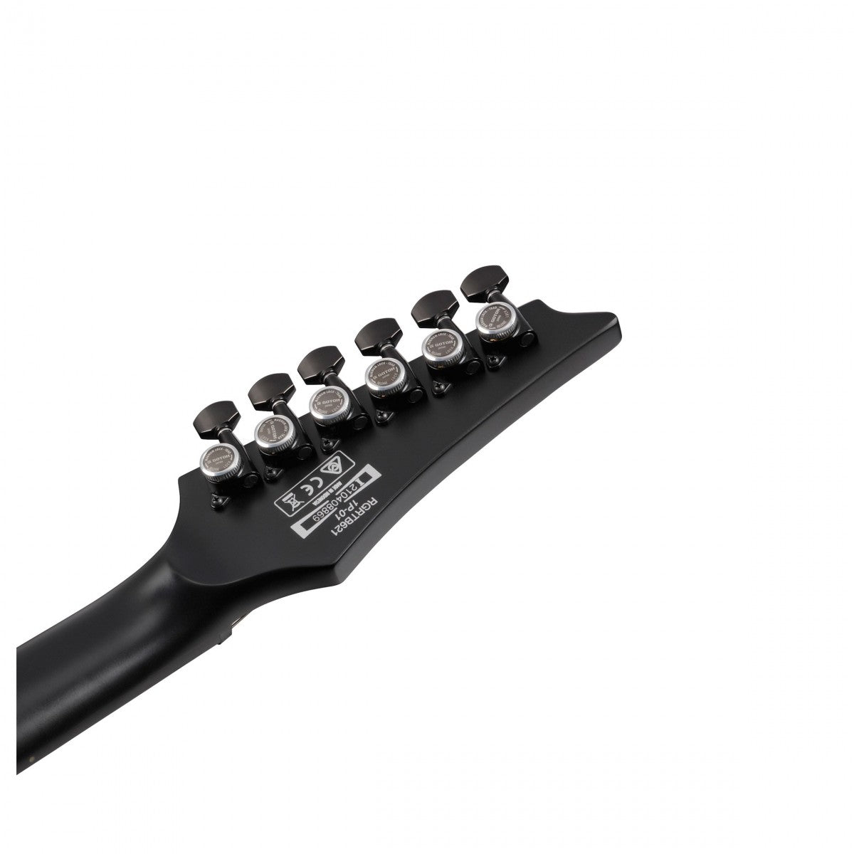 Đàn Guitar Điện Ibanez RGRTB621 - RG IronLabel HH, Ebony Fingerboard, Black Flat - Việt Music