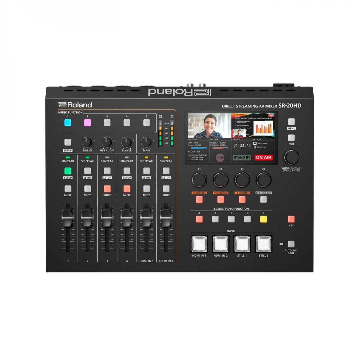 Mixer Roland SR-20HD Direct Streaming AV - Việt Music