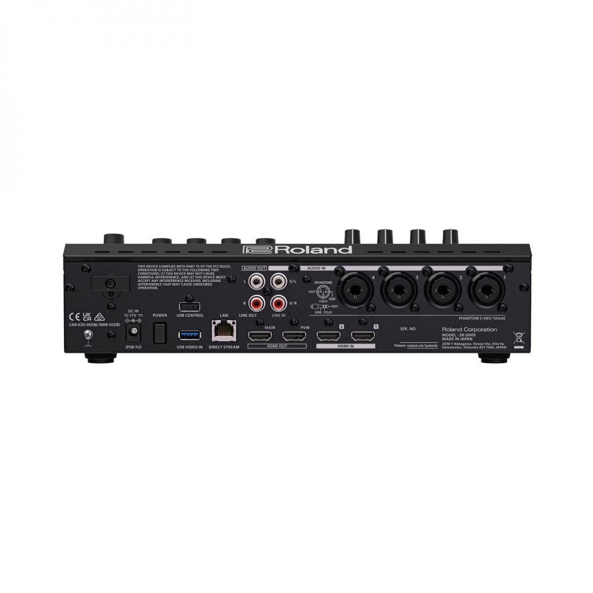 Mixer Roland SR-20HD Direct Streaming AV - Việt Music