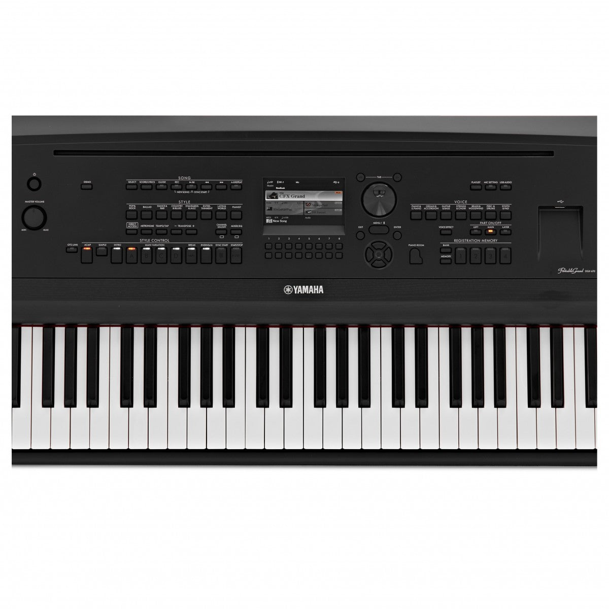 Đàn Piano Điện Yamaha DGX-670 - Portable Grand - Việt Music