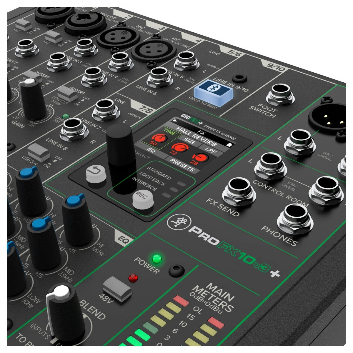 Mixer Mackie ProFX10v3+ - Việt Music