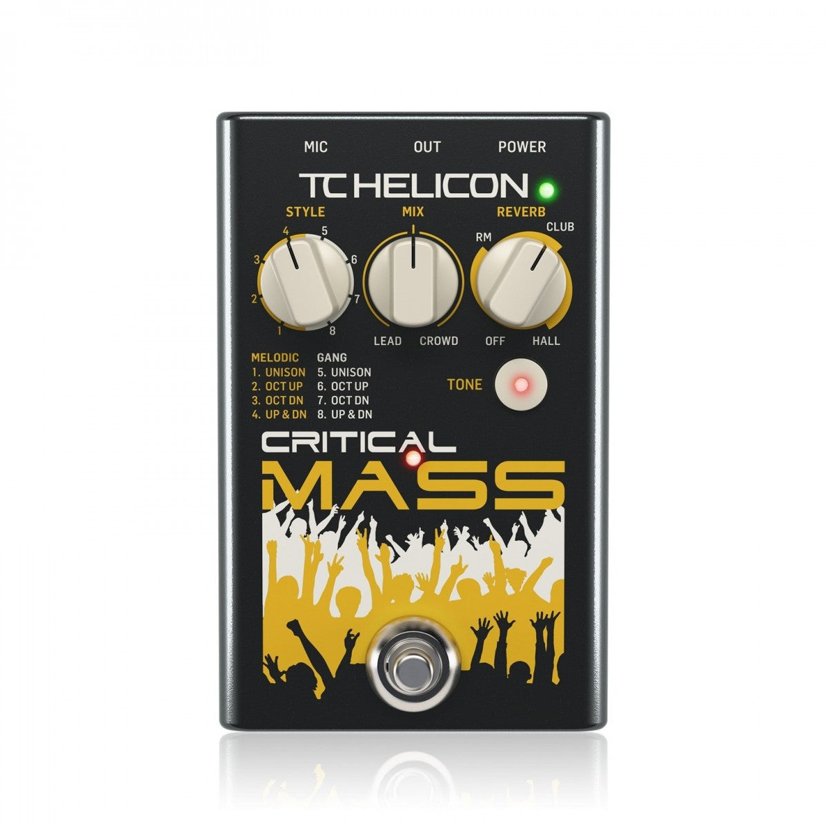 Pedal Vocal TC Helicon Critical Mass Processor - Việt Music