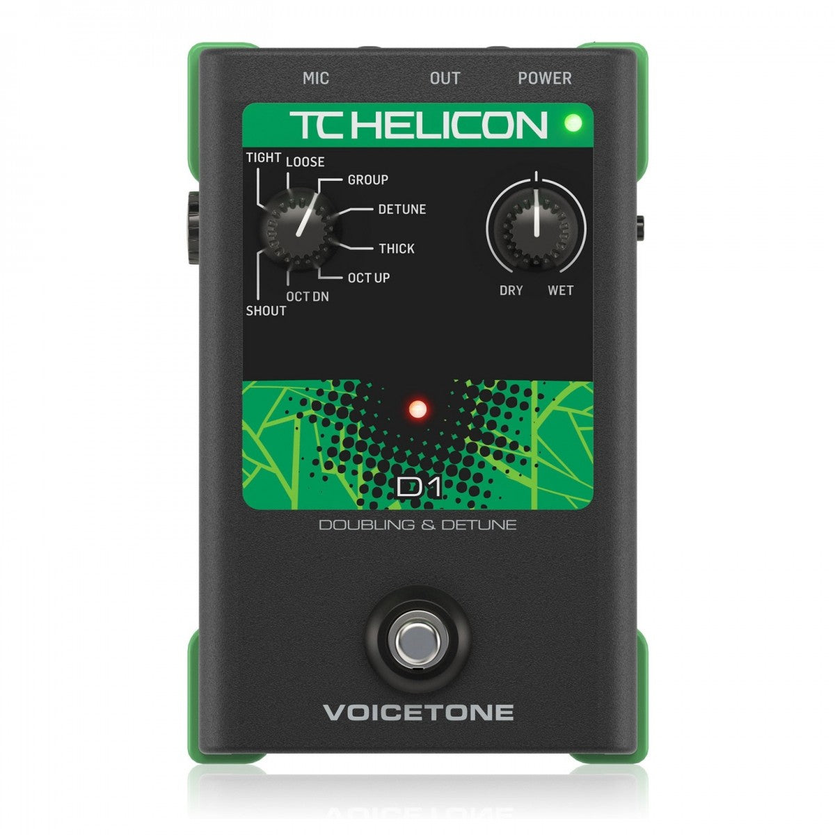 Pedal Vocal TC Helicon VoiceTone D1 Doubling and Detuning - Việt Music