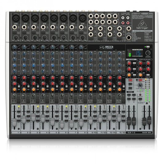 Mixer Behringer Xenyx X2222USB With USB and Effects - Việt Music