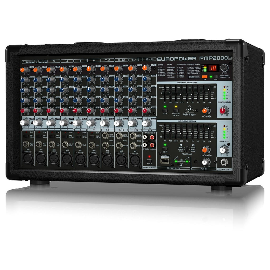 Mixer Behringer Europower PMP2000D 14-Channel