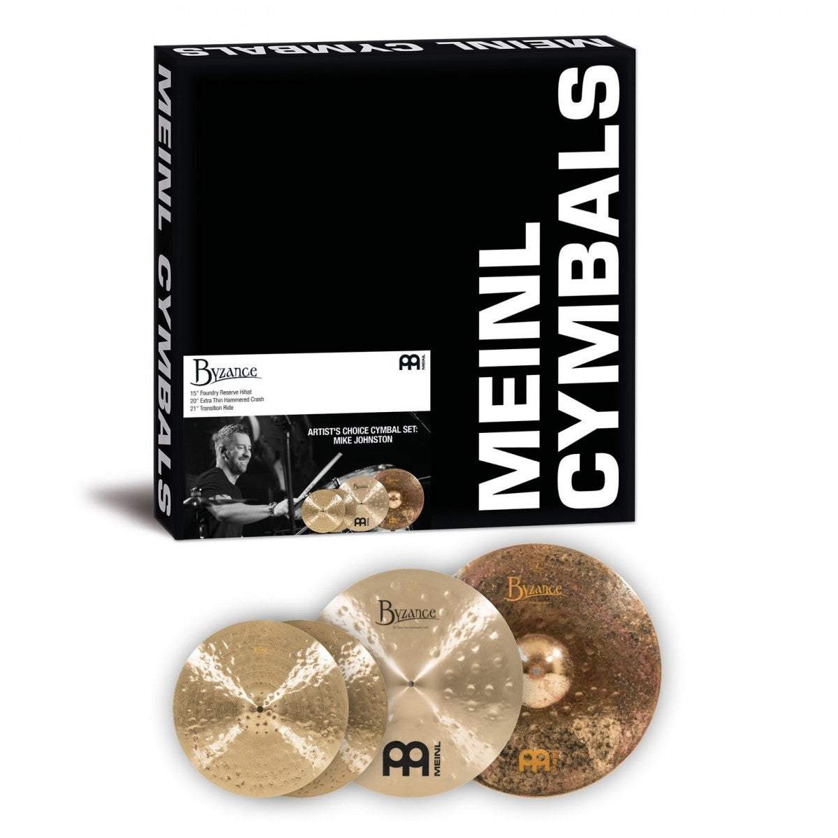 Bộ Cymbal Meinl Byzance Artist's Choice Cymbal Set Mike Johnston - A-CS6 Limited - Việt Music