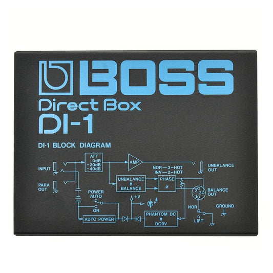 Direct Box Boss DI-1 Active 1 Channel Active - Việt Music