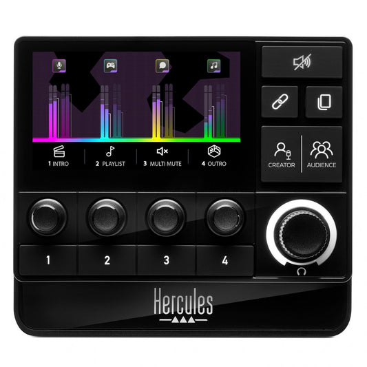 Mixer Hercules Stream 200 XLR 8-track Audio Controller