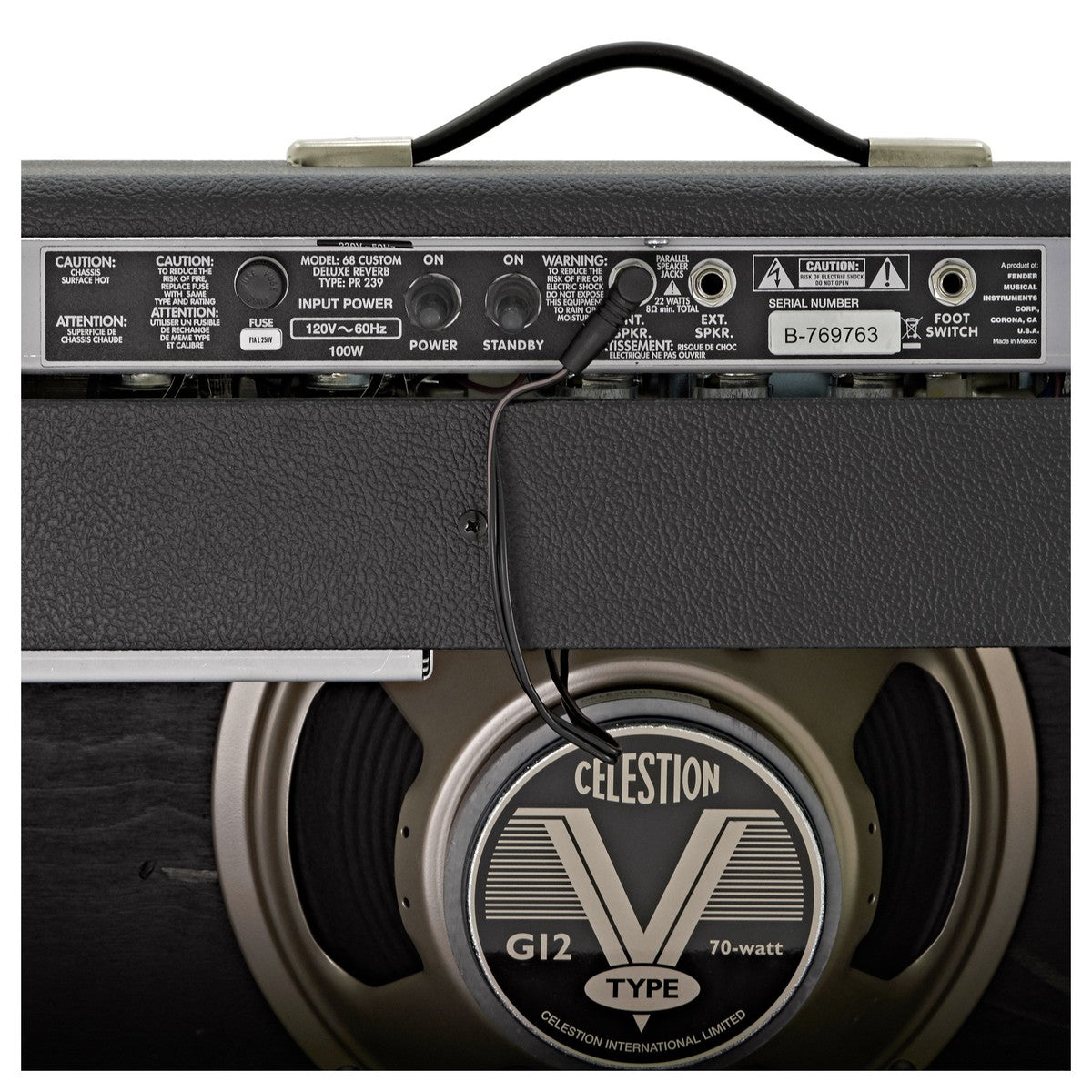 Amplifier Fender 68 Custom Deluxe Reverb, Combo 22W - Việt Music