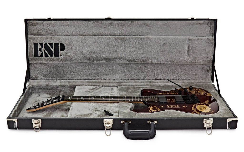 Đàn Guitar Điện ESP Kirk Hammett Ouija Sparkle - Limited Edition HH, Ebony Fingerboard