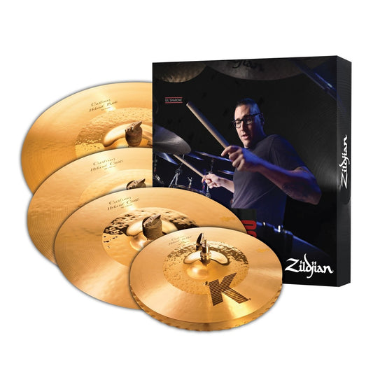 Bộ Cymbal Zildjian K Family - K Custom Hybrid Cymbal Pack 14/16/18/20 - K1250 - Việt Music