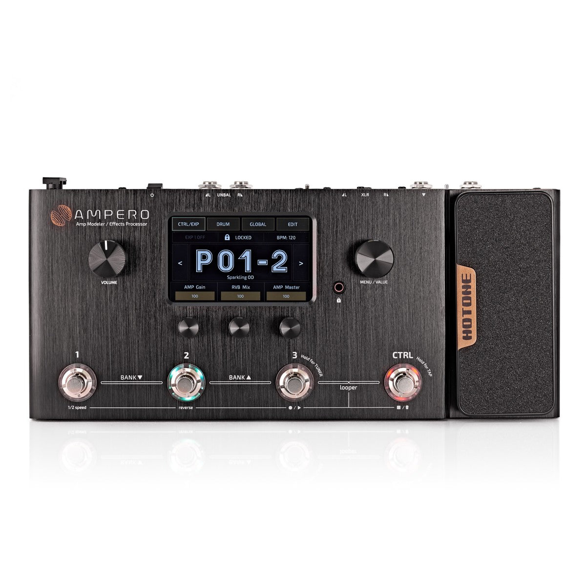 Pedal Guitar Hotone Ampero MP-100 Amp Modeler and Effects Processor - Việt Music