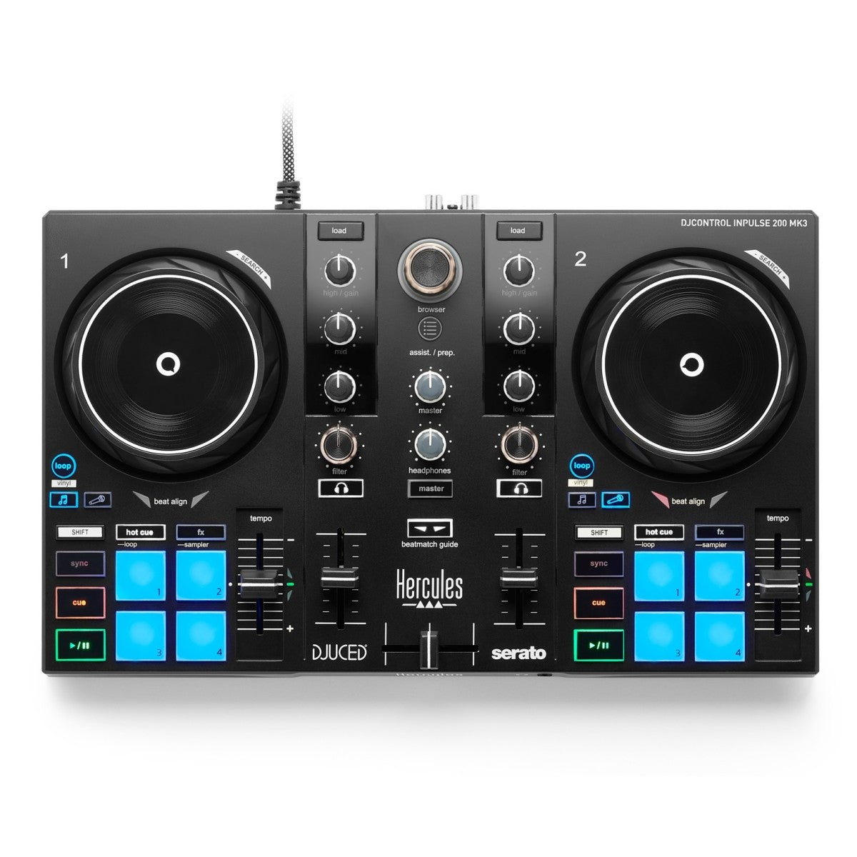 DJ Controller DJControl Inpulse 200 mk3 2-channel - Việt Music