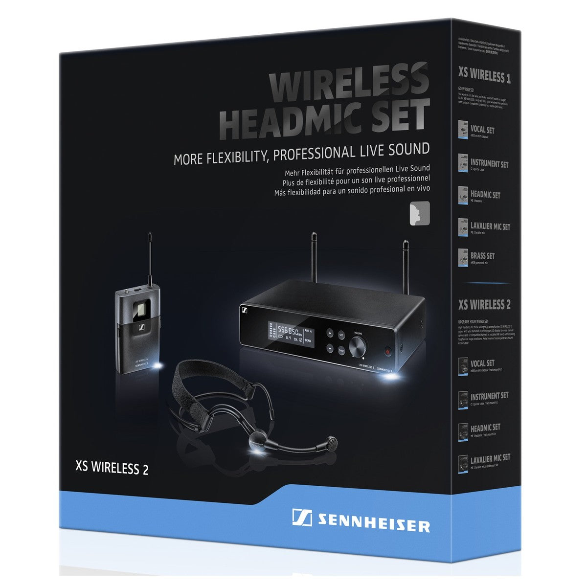 Micro Không Dây Sennheiser XSW 2-ME3-B - Việt Music