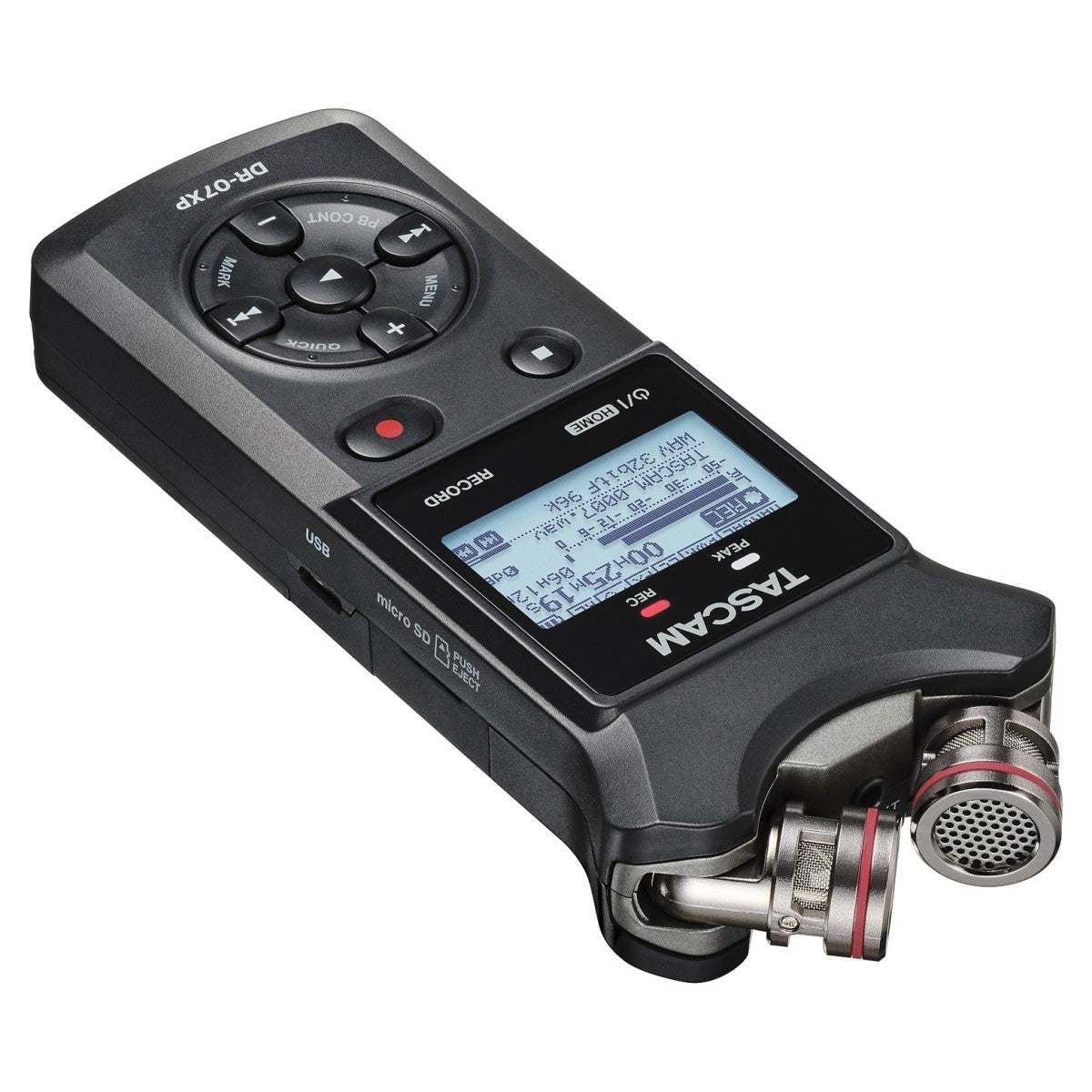 Thiết Bị Ghi Âm Tascam DR-07XP Portable Handheld Recorder with Interface - Việt Music
