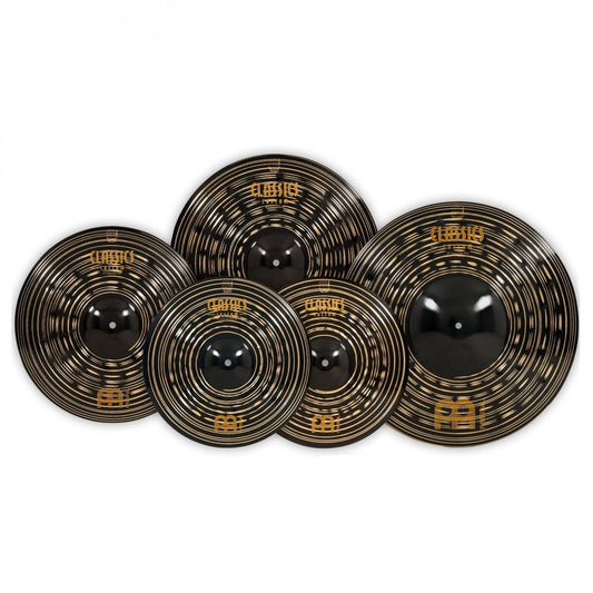 Bộ Cymbal Meinl Classics Custom Dark Expanded Cymbal Set - CCD-CS4 - Việt Music