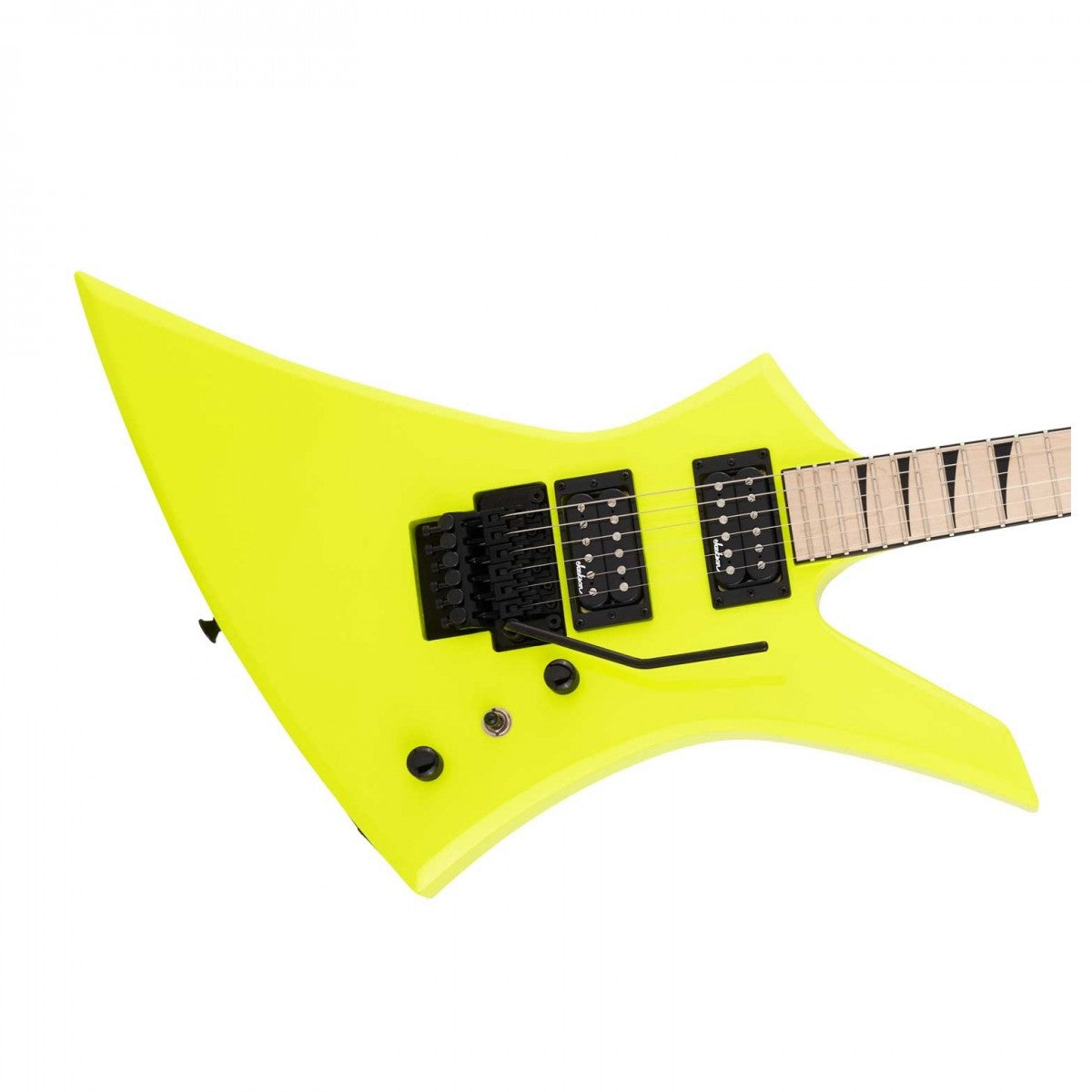 Đàn Guitar Điện Jackson X Series Kelly KEXM HH, Maple Fingerboard, Neon Yellow - Việt Music