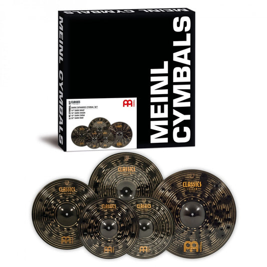 Bộ Cymbal Meinl Classics Custom Dark Expanded Cymbal Set - CCD-CS1 - Việt Music