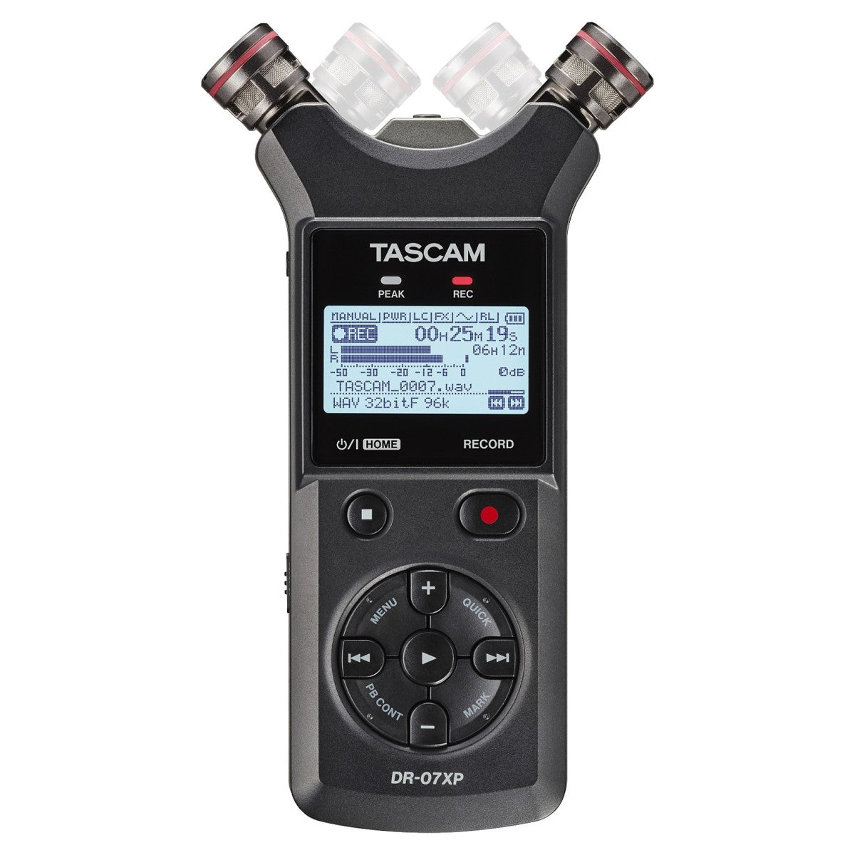 Thiết Bị Ghi Âm Tascam DR-07XP Portable Handheld Recorder with Interface - Việt Music