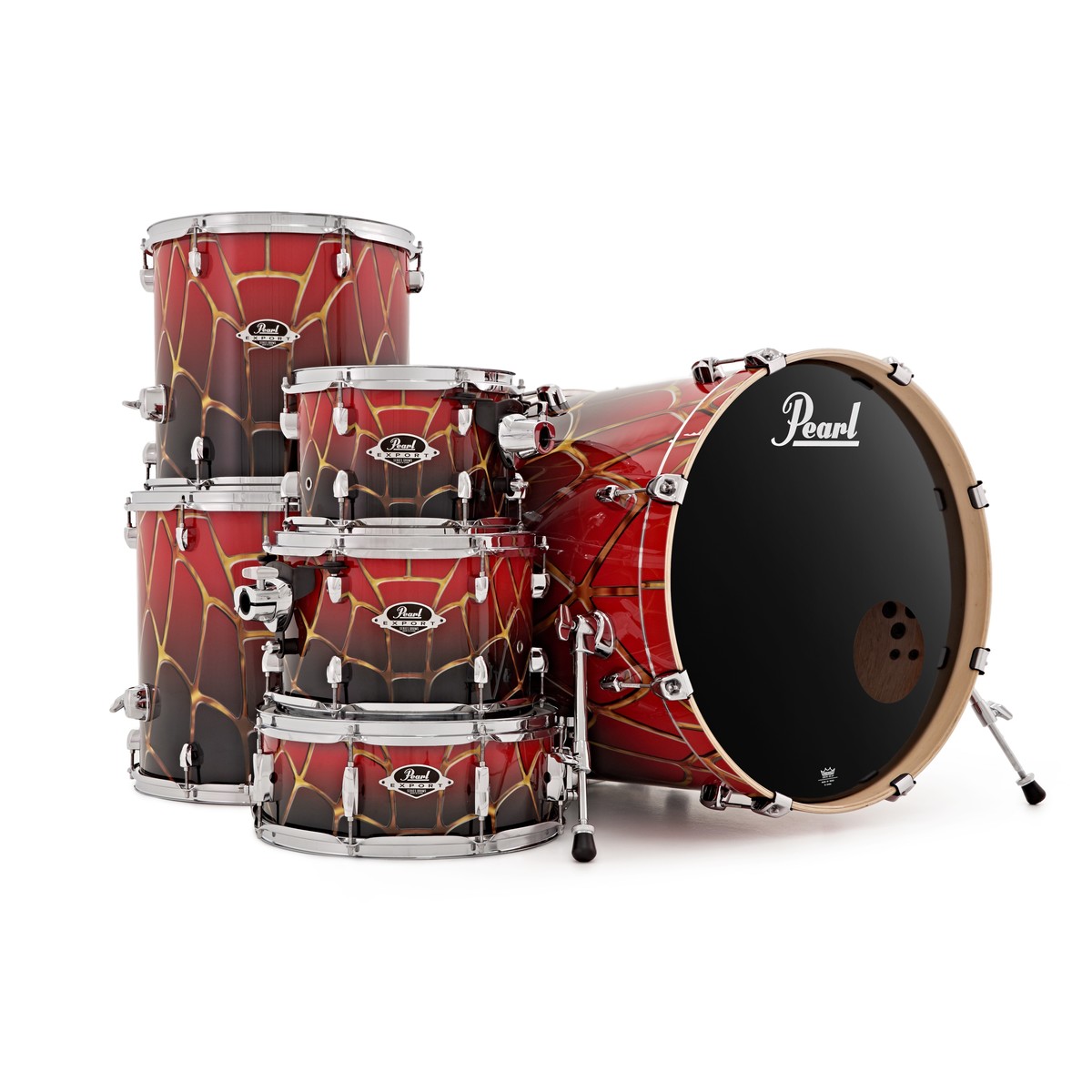 Trống Cơ Pearl Export EXA725XSP/C Limited Edition Spider Web (22B/10T-12T/16F/14S) - Việt Music