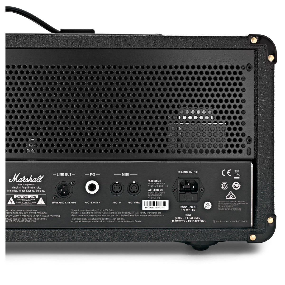 Amplifier Marshall JVM205H, Combo 50W - Việt Music