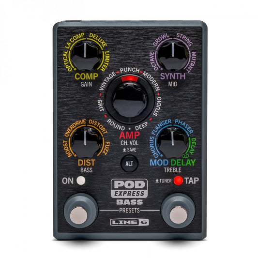 Pedal Guitar Line 6 POD Express Bass Multi-Effects