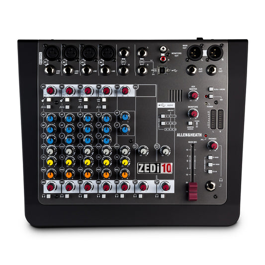 Mixer Allen & Heath ZEDi-10 10-Channel Analog With USB Interface - Việt Music