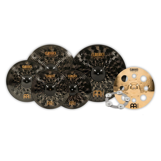 Bộ Cymbal Meinl Classics Custom Dark Bonus Set - CCD5802 - Việt Music