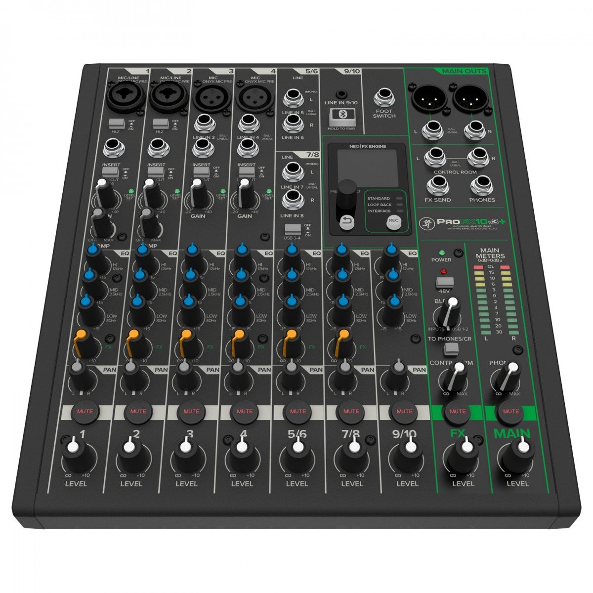 Mixer Mackie ProFX10v3+ - Việt Music