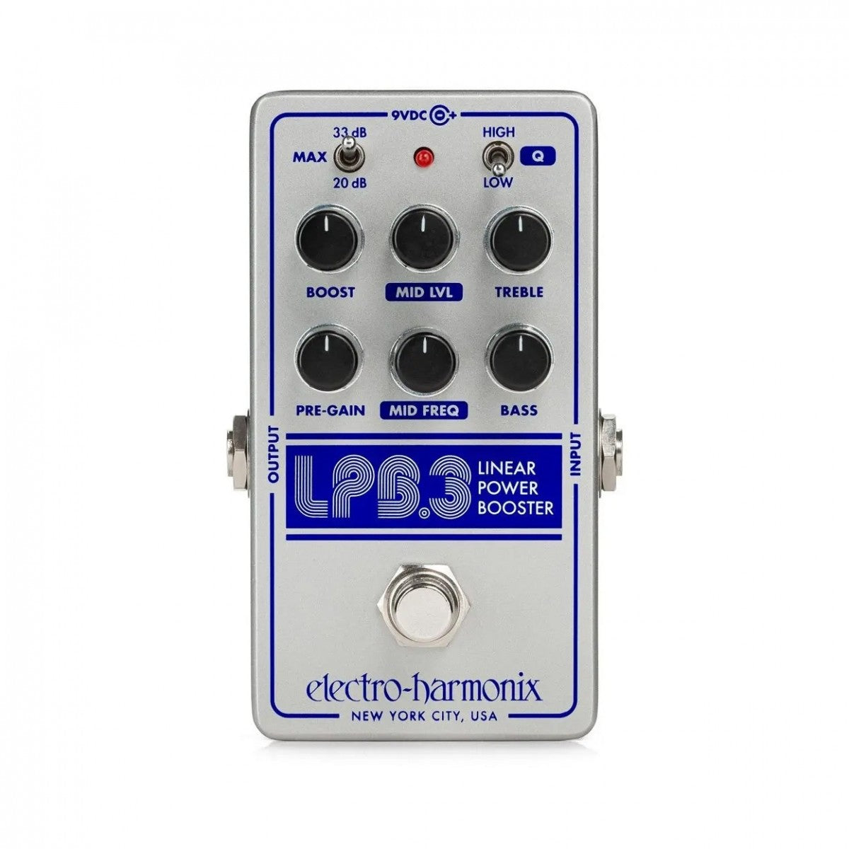 Pedal Guitar Electro Harmonix LPB-3 Linear Power Booster & EQ - Việt Music