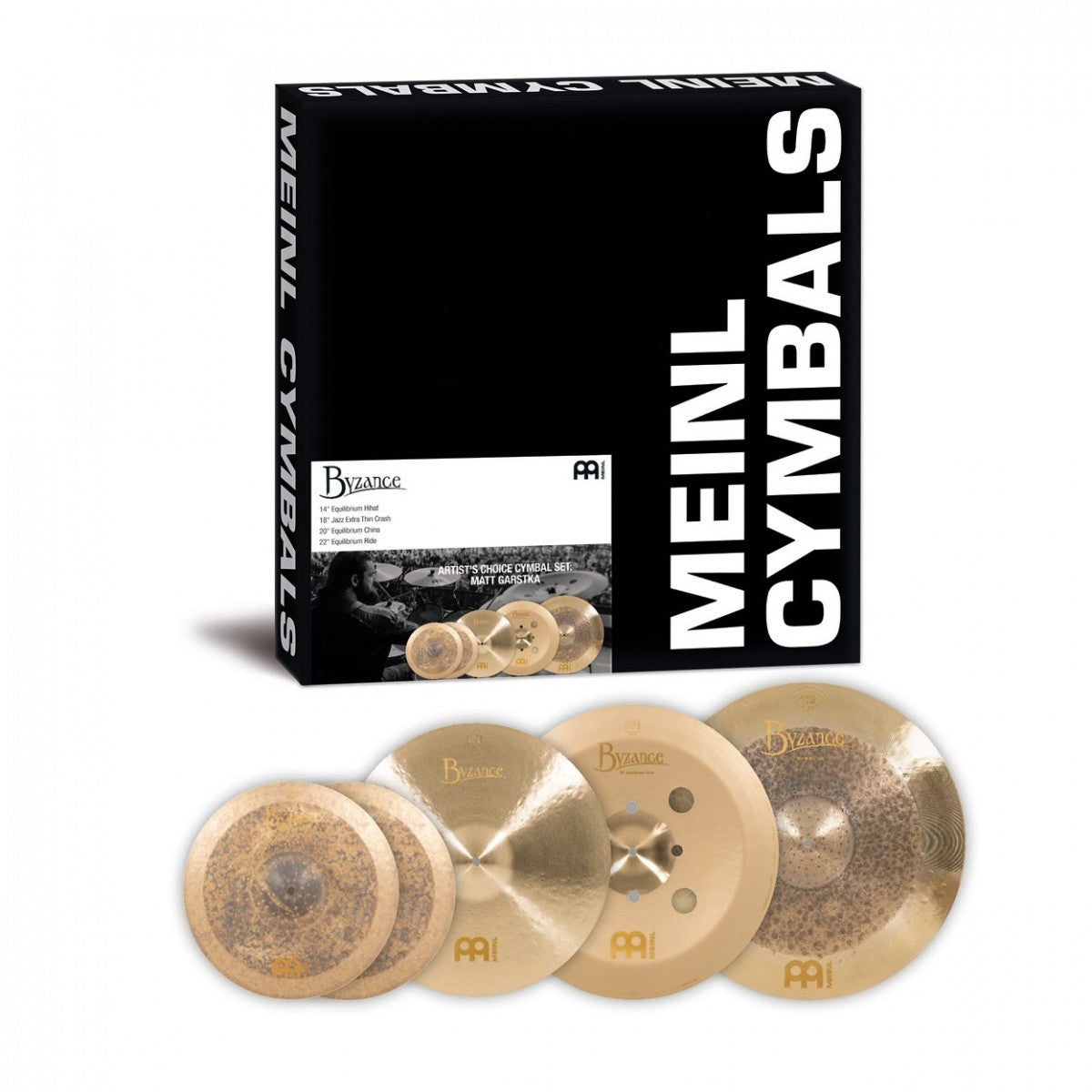 Bộ Cymbal Meinl Byzance Artist's Choice Cymbal Set Matt Garstka - A-CS4 Limited - Việt Music