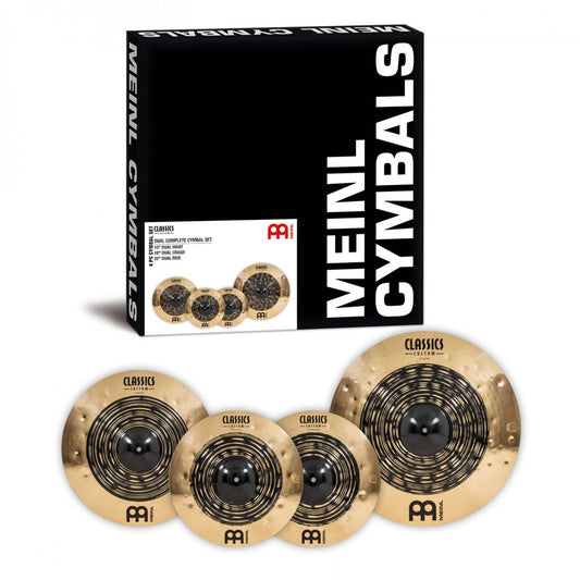 Bộ Cymbal Meinl Classics Custom Dual Complete Cymbal Set - CCDU-CS1 - Việt Music