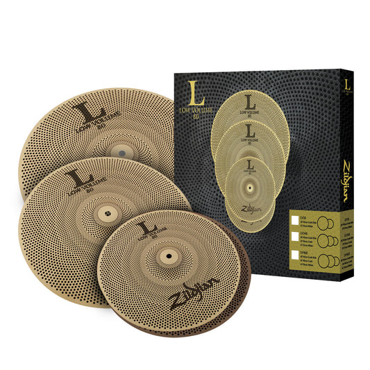 Bộ Cymbal Zildjian L80 Low Volume Pack 14/16/18 - LV468 - Việt Music