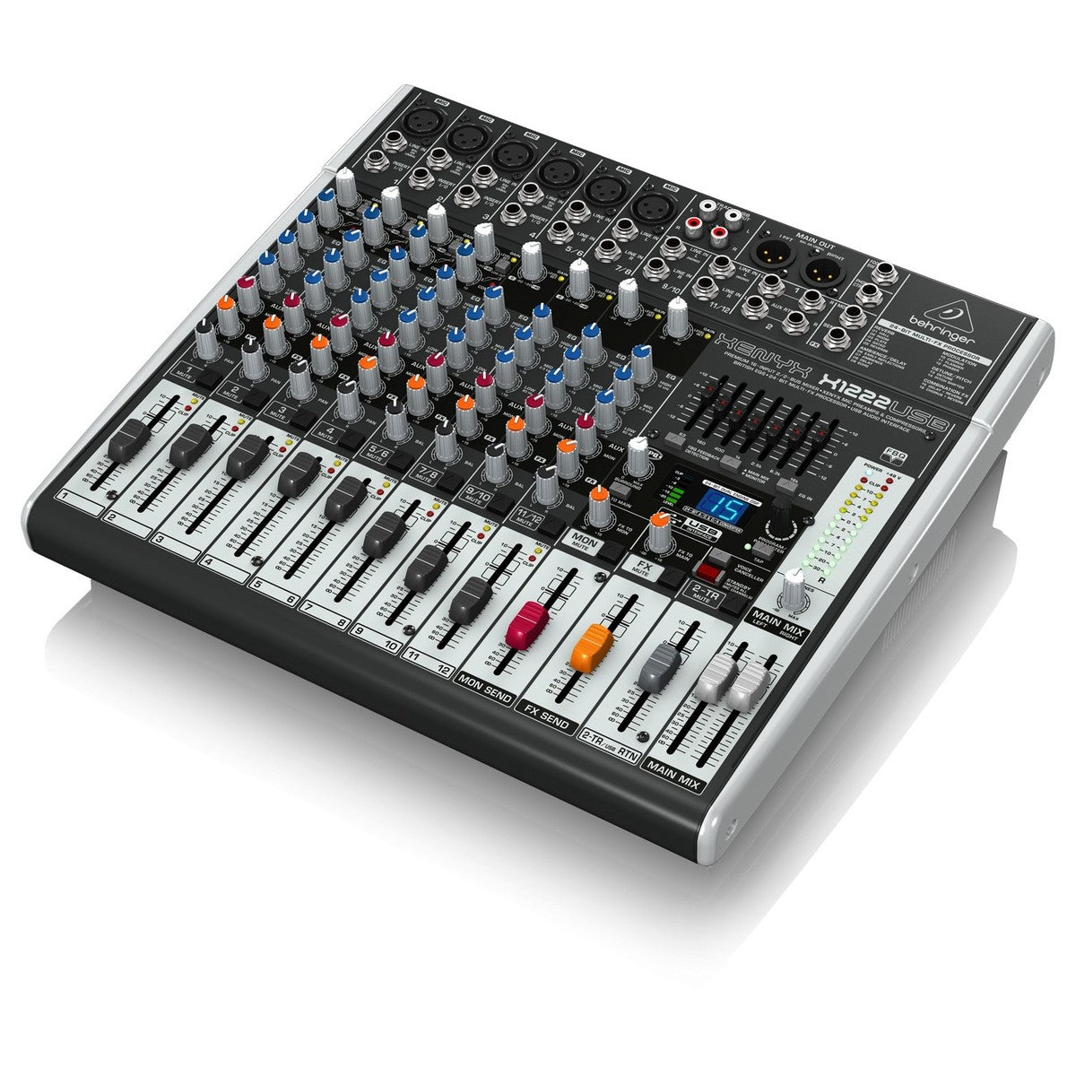 Mixer Behringer XENYX X1222USB 12-Channel With USB and Effects - Việt Music