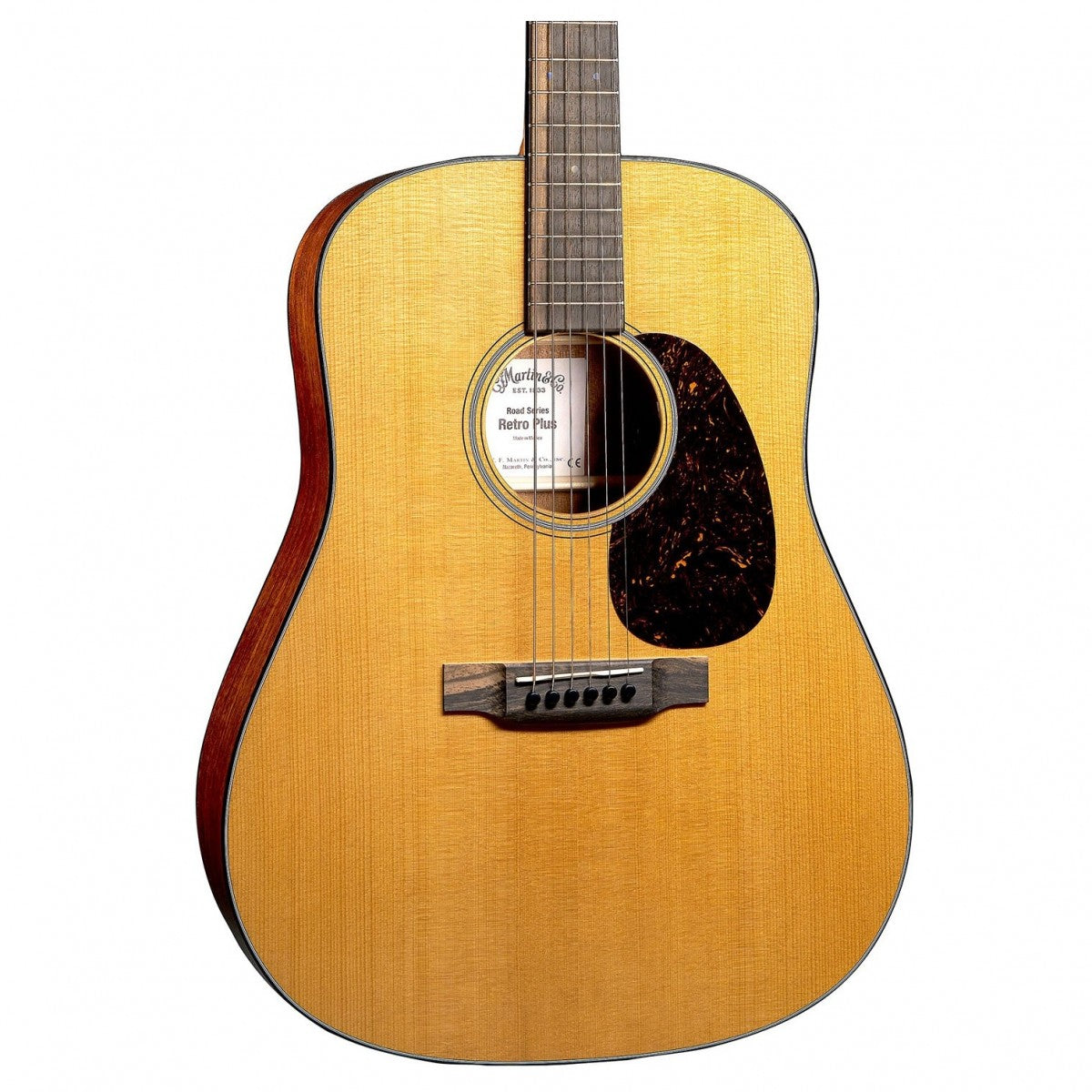 Đàn Guitar Acoustic Martin DE Retro Plus Mahogany - Road Series - Việt Music