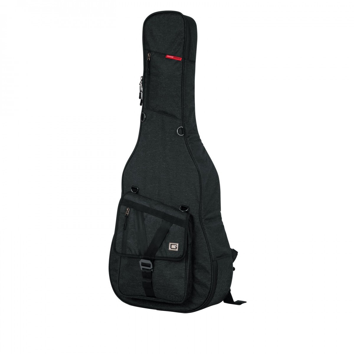 Bao Đàn Guitar Acoustic Gator GT-ACOUSTIC-BLK Transit Gig Bag, Charcoal Black - Việt Music