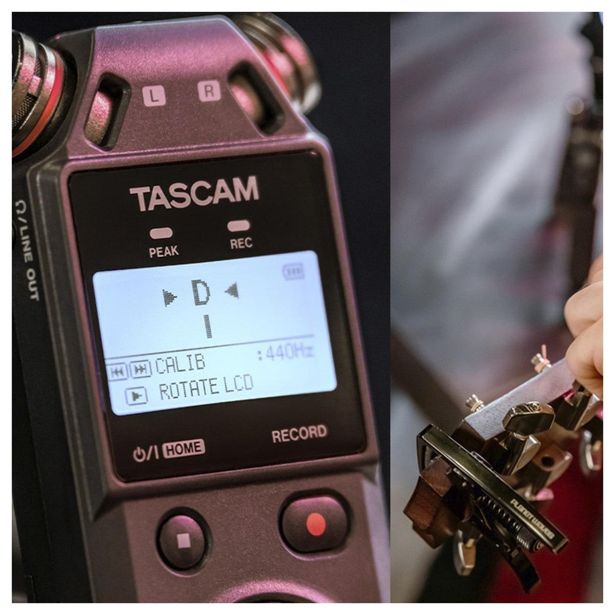 Thiết Bị Ghi Âm Tascam DR-07XP Portable Handheld Recorder with Interface - Việt Music