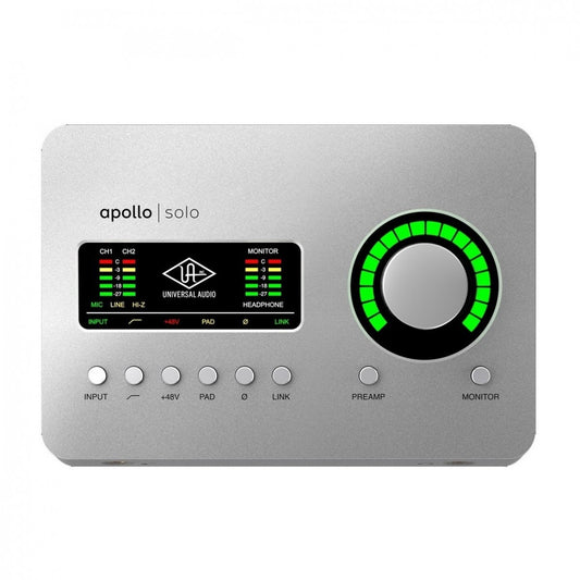 Audio Interface Universal Audio Apollo Solo Heritage Edition Thunderbolt 3