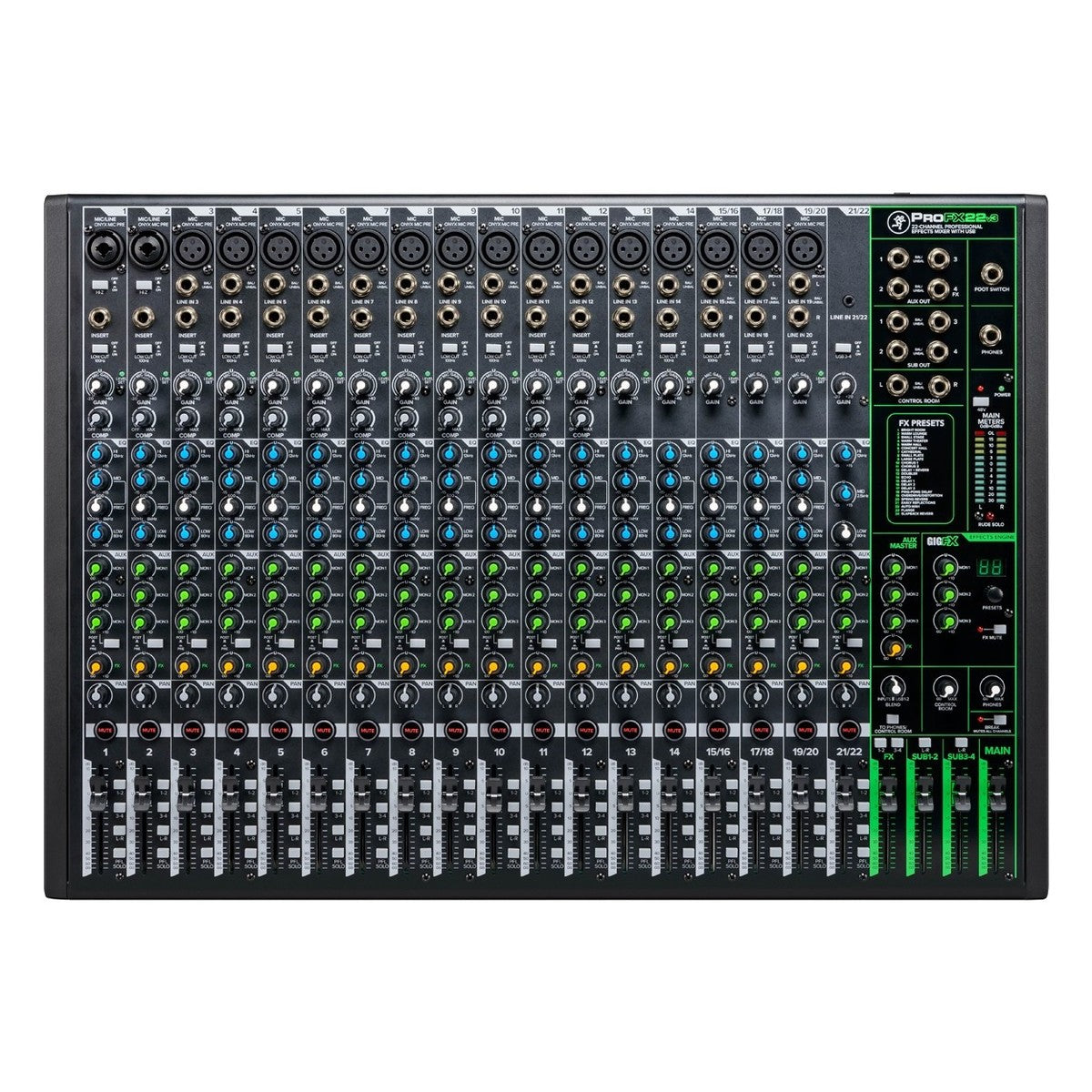 Mixer Mackie ProFX22v3 - Việt Music