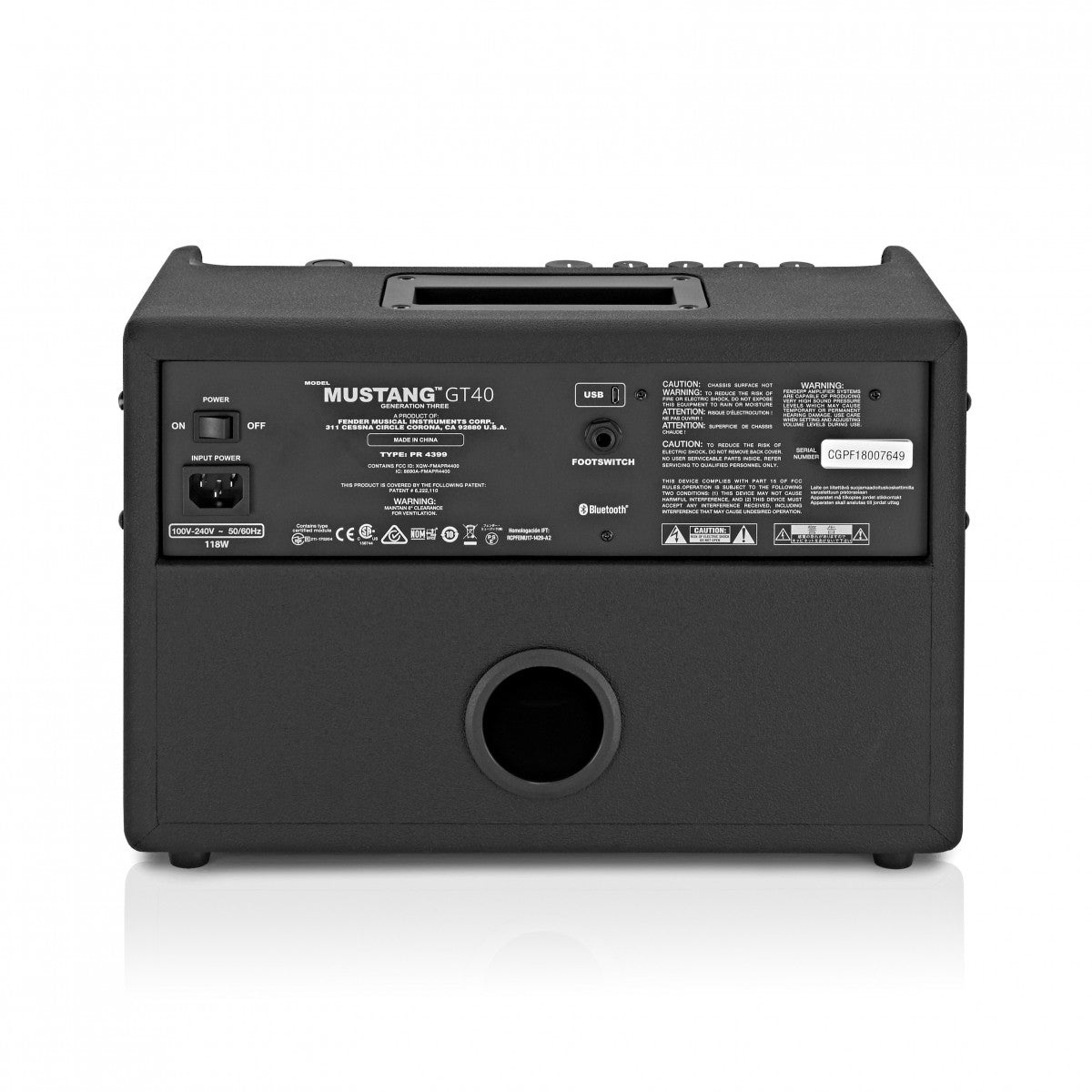 Amplifier Fender Mustang GT 40, Combo 40W - Việt Music