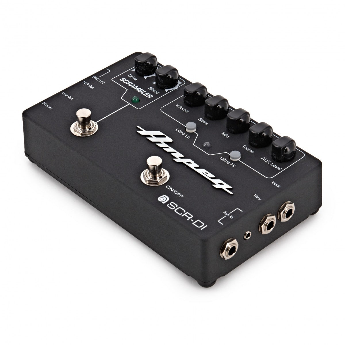 Pedal Guitar Ampeg SCR-DI Bass DI With Scrambler Overdrive - Việt Music